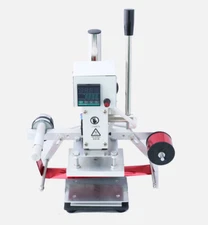 Automatic Leather Hot Foil Stamping Machine 8*10CM Digital 220V Logo Embossing E