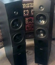 Energy E:xl 25 Series Tower Speakers - Black - Pair 