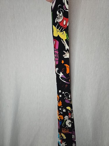 Vintage Disney Mickey Mouse Fantasia Balancine The Tie Works Neck Tie - Picture 12 of 14