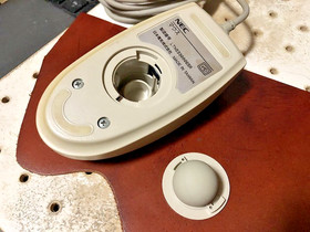 Vintage NEC PC 98 Mouse genuine Circular Connectors 98 9801 9821 Working Well