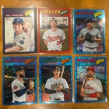 Topps Heritage MLB Parallel Card Lot 2026 (6) Walker Frelick Bradish