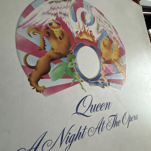 QUEEN  A NIGHT AT THE OPERA  1975 UK vinyl 1st , 'blair's', embossed logo