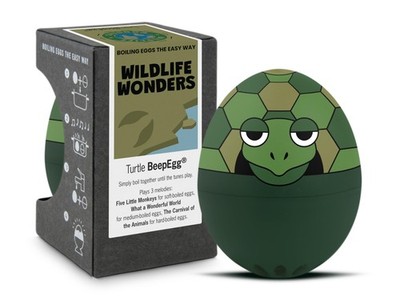 Turtle BeepEgg   Egg Timer for Boiling Eggs   Musical Egg Cooker for Soft, Me...