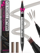 Microblading Eyebrow Pen - Eyebrow Pencil Magical 2-in-1 Dual-Ended Eye Brow ...