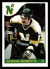 1985-86 Topps Gordie Roberts #28 - Minnesota North Stars - NM+