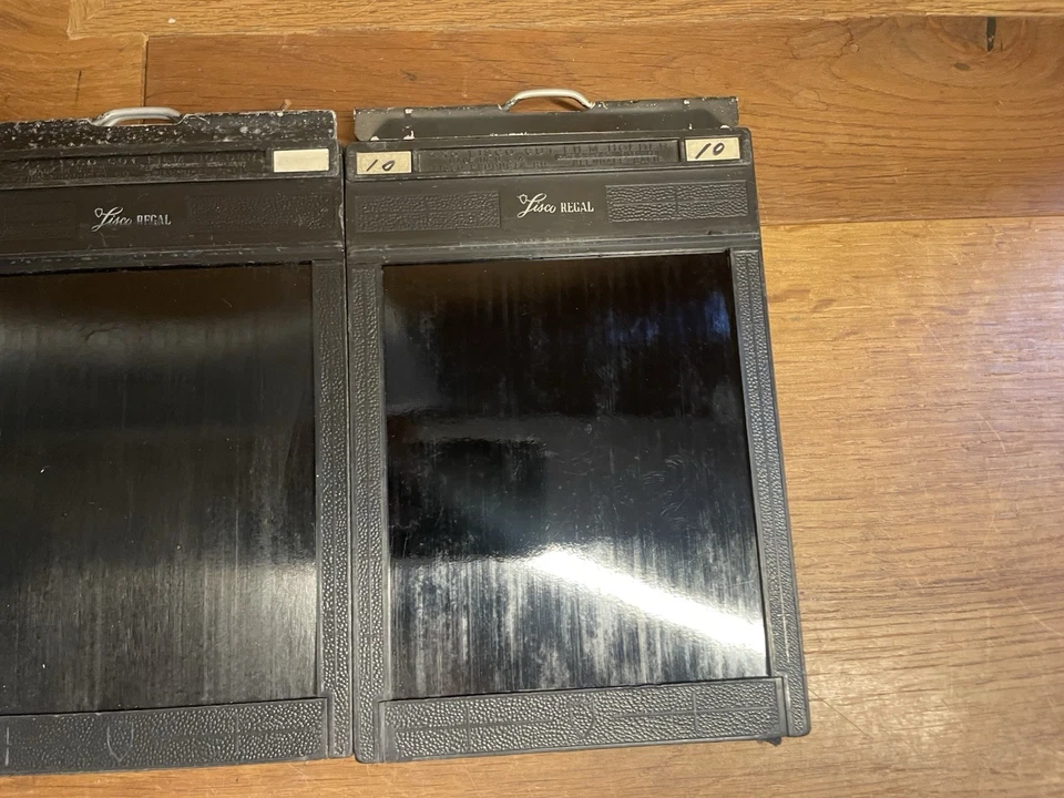 *READ : Exc+5* Lot of 1 Toyo & Lot of 3 Lisco Regal 4x5 Cut Film Holder From JPN - Image 4 of 4