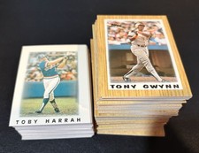 1986+1987 Topps Baseball League Leaders Mini Card Set Lot 2 Sets