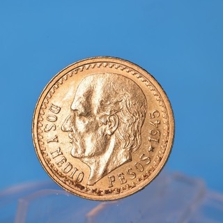 Mexico 2 5 Pesos 1945 Hidalgo 2 0833 Gramm 900 Gold Vz