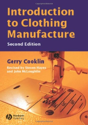 Introduction to Clothing Manufacture By Gerry Cooklin, Steven George Hayes, Joh