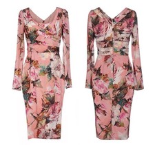 SALE! $4900 DOLCE & GABBANA Silk  Dress  size 42-44