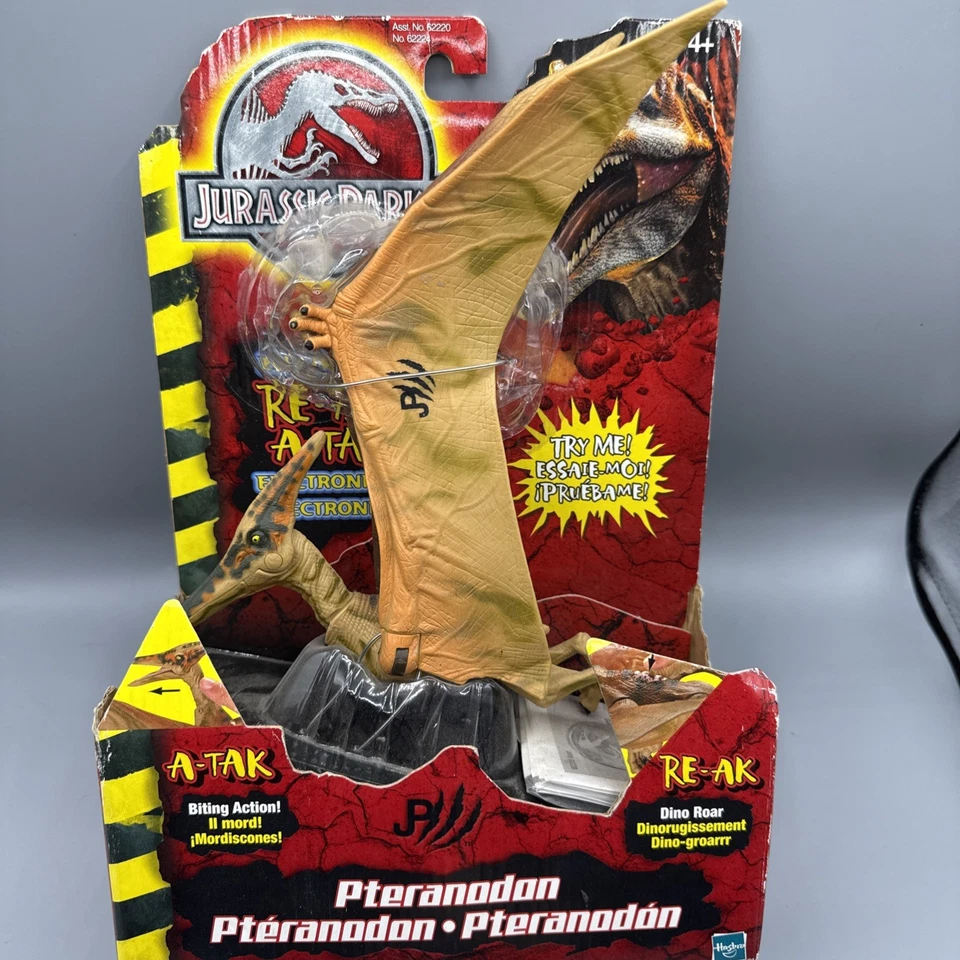 Hasbro 2000 PTERANODON Jurassic Park 3 III Figure Re-Ak-A-Tak - NEW Working - Image 2 of 4