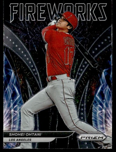 2022 Panini Prizm Fireworks Shohei Ohtani Los Angeles Angels #F-3