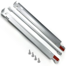 29" Laundry Stacking Kit Chrome Steel for LG Washers & Dryers Replacement Kstk2