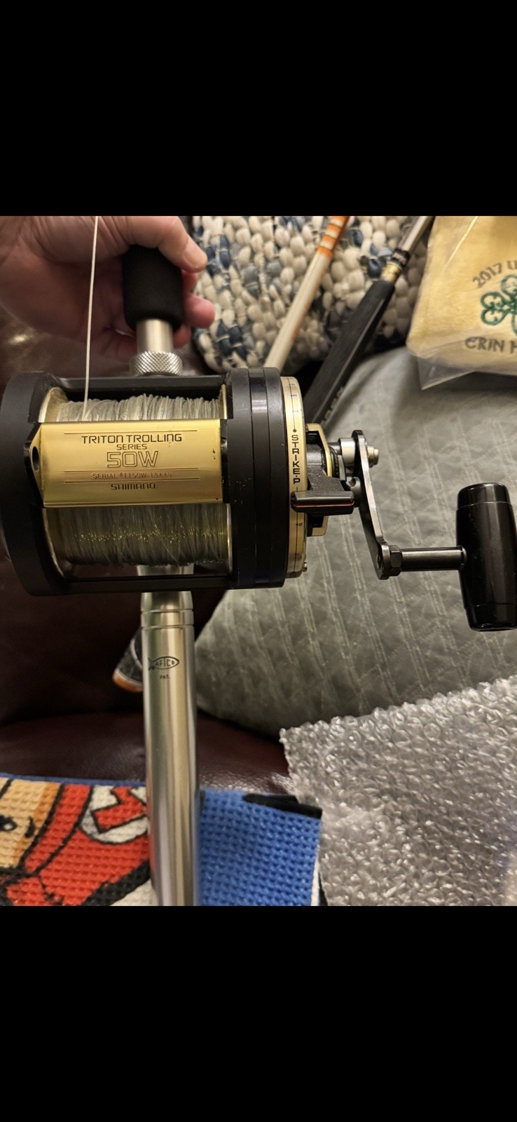 Shimano Triton Trolling Series 50W Reel Fish Fishing Deep Sea 🔥