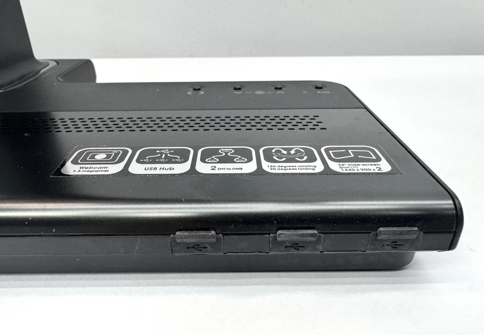 EVGA InterView 1700 Dual 17" Widescreen Monitor System, 200-LM-1700-KR - Image 3 of 4