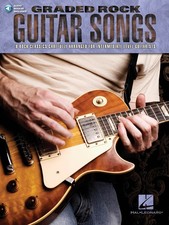 Graded Rock Guitar Songs Tab Sheet Music 8 Classics Play-Along Book Online Audio