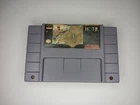 Super Nintendo Black Bass Game Cartridge SNES Untested Damaged Label