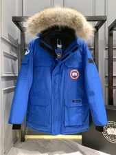 Size S-XXL Canada Goose Men's blue down jacket free shipping ⚡️