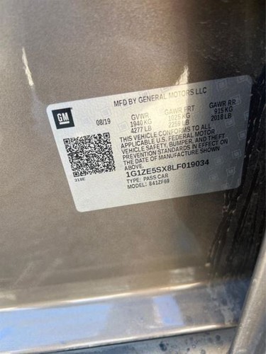 AC COMPRESSOR 2017-2022 CHEVROLET MALIBU - Picture 4 of 8