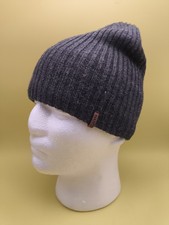 Barts Beanies Wilbert Finely Knitted Hat Heather Grey Fleece Lining Winter Gift