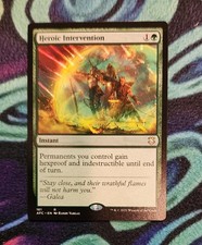 Magic The Gathering- Heroic Intervention - Instant - Rare - Card# 161