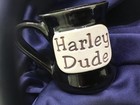 HARLEY DUDE large stoneware MUG never used! EXCELLENT! 🏍️🏍️🏍️🏍️🏍️ — photo 5