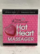 Pure Romance Hot Heart Heat Pack Massager Click Activated Reusable New  Sealed