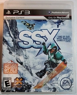 SSX PS3 Sony PlayStation 3 Case & Disc Tested Working