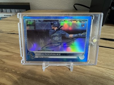 Julio Rodriguez #RA-JRO - 2022 Topps Chrome - True Blue Rookie 