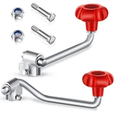 2 Set Trailer Jack Handles Replacement Crank Accessories Fits Most Trailer Ja...