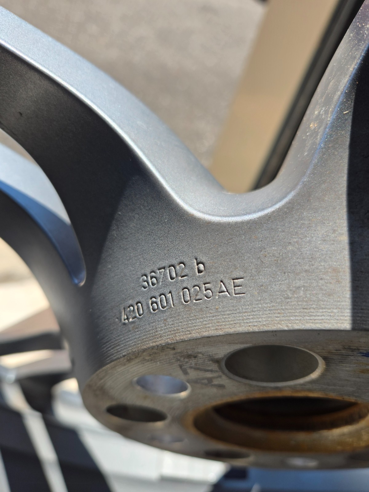 Audi R8 Wheels Set Gray