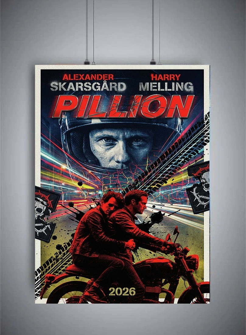 Pillion 2026 Movie Poster - Vertical Premium Matte Poster