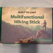 Multifunctional Hiking Staff Stick Built to Last, Multi-Function Hiking Staff