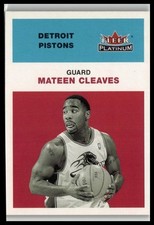 2001-02 Fleer Platinum #163 Mateen Cleaves