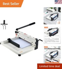 Durable 12" Industrial Paper Cutter - Fast, Precise Guillotine for Home  Office