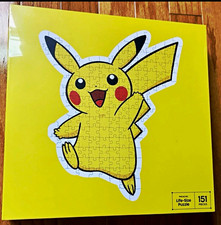 Pokemon Pikachu Life-Size Interlocking Cardboard Puzzle, 151 Pieces