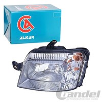 Alkar H4 Scheinwerfer +LWR-MOTOR Links Passend FüR Fiat Panda | 2745014