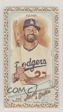 2018 Topps Allen & Ginter Mini Gold Matt Kemp #101 2k3