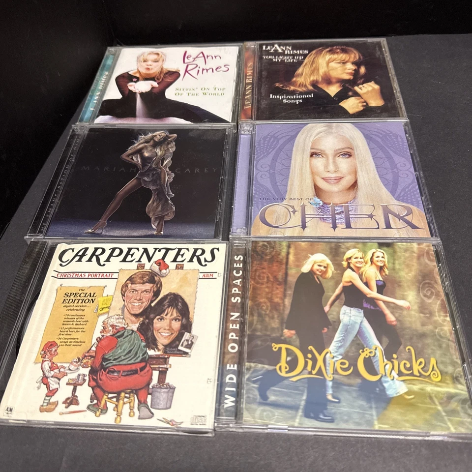 Women of Song Pop Rock CD Lot 30 Mariah, Celine, Joni Mitchell, Cher, Madonna Foto 3 de 4