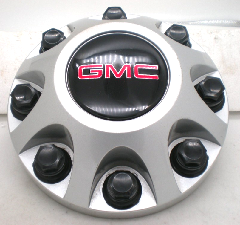 Genuine GM Silver Center Cap 9597819 – Fits 2017-2018 GMC Sierra 2500 Steel Wheels