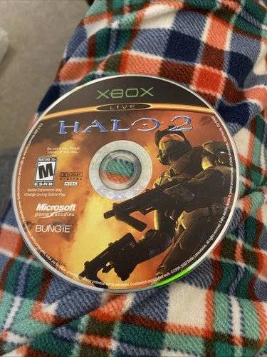 (T) Microsoft  Xbox Original Halo 2 Disc Only - Fast Ship!