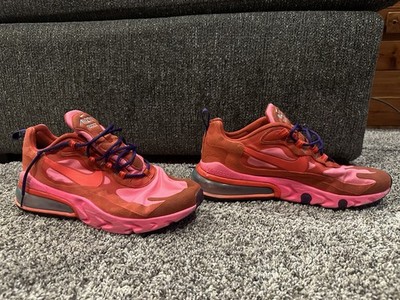 Nike Air Max 270 React Shoes Womens Size 9 AT6174-600 Running Athletic Sneakers