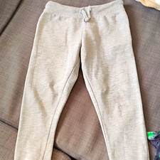 Unisex Kinder Jogginghose grau meliert Gr. 11...