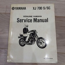 1986 Yamaha XJ700S XJ700SC MAXIM Motorcycle Service Manual