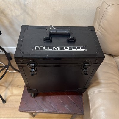 Paul Mitchell Professional Rolling Travel Case Cosmetics Hairdressers for tools