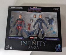 Marvel Legends Avengers Endgame Captain Marvel Rescue Armor 2 Pack Infinity Saga