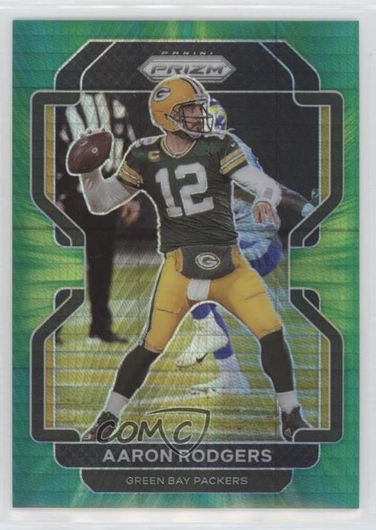 2021 Panini Prizm Hyper Prizm 169/175 Aaron Rodgers #138 0tw4