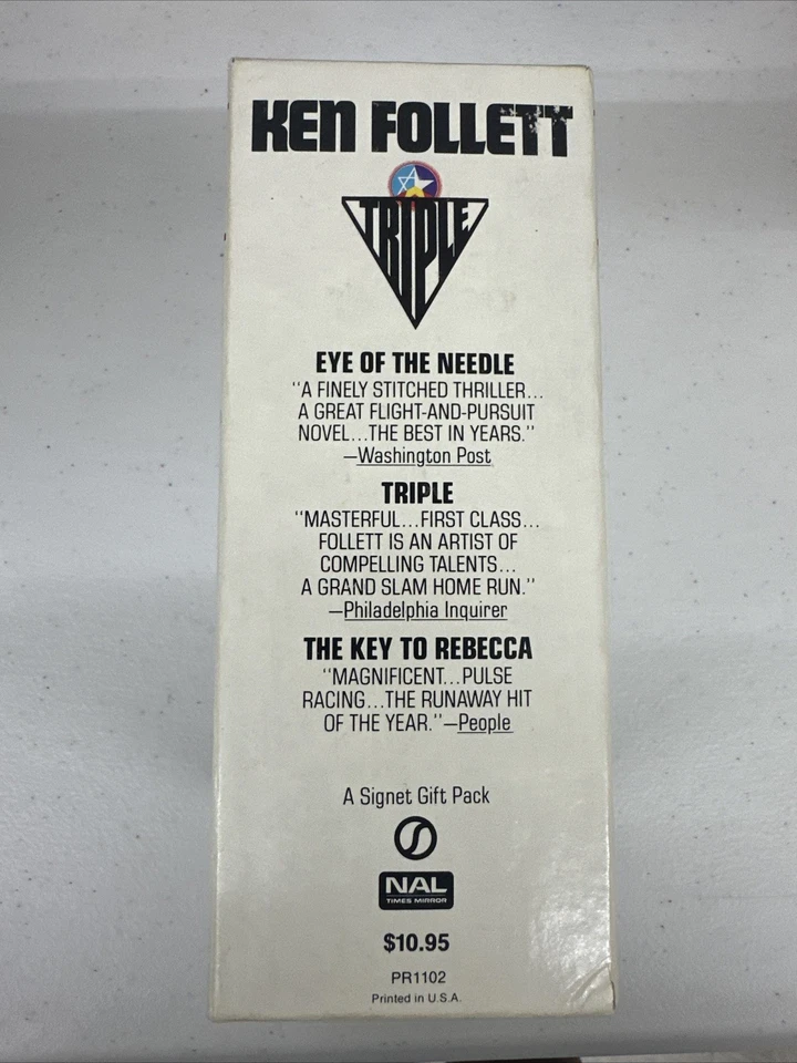 Ken Follett бокс-сет: редкая/винтажная тройной и больше 1979 PB/G корабли бесплатно - Изображение 3 из 4