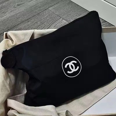 Chanel Beauty Make-up Tasche Kosmetik Schwarz Neu