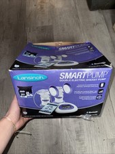 Lansinoh Smartpump Double Electric Breast Pump Connects to Lansinoh Baby App NEW